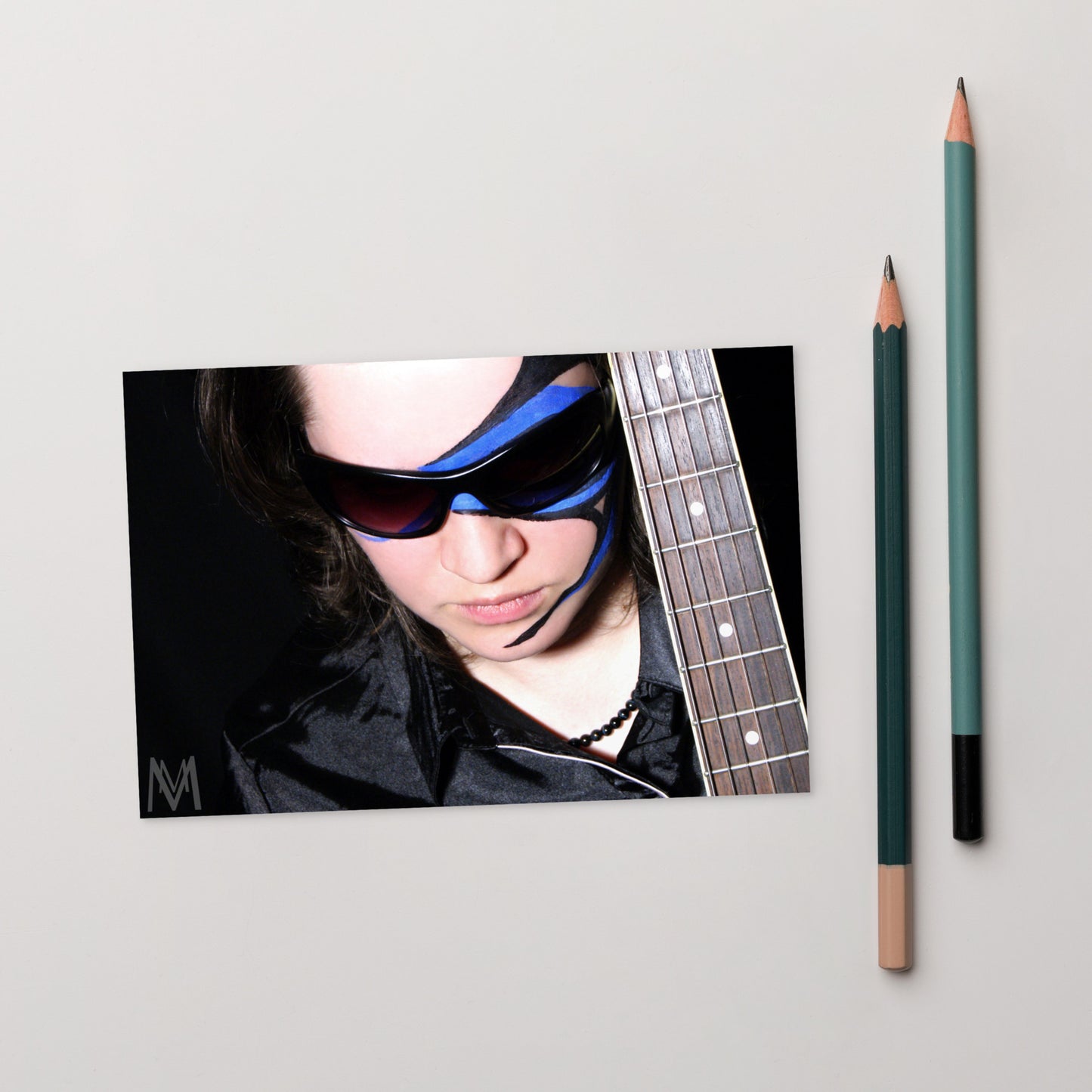 Carte postale Maria Marachowska Bleu